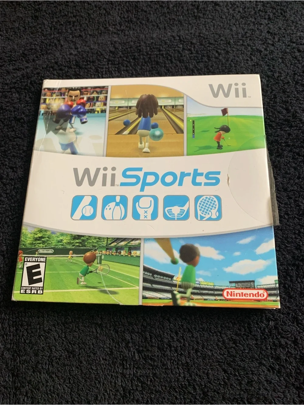 Original Nintendo Wii Sports featuring 5 Sports- Wii Game - Picture 1 of 6